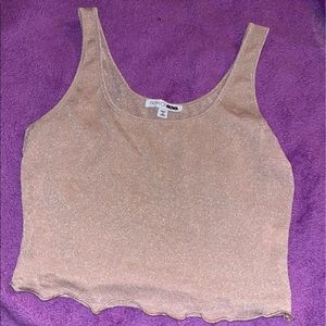 - Fashionnova Sparkly Tank Top